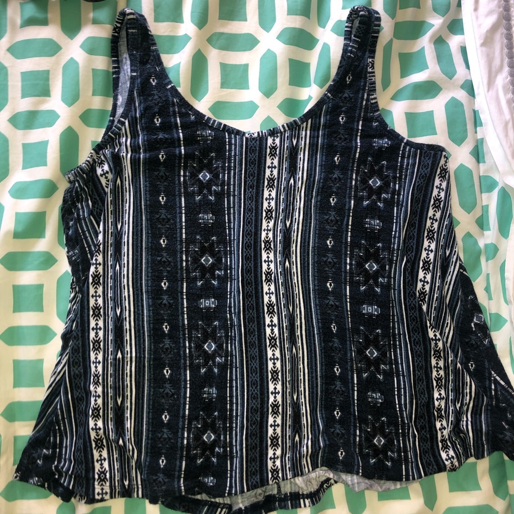 pattern tank top